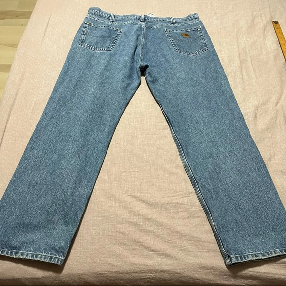 Carhartt Relaxed fit straight leg jeans 42x32 excellent condition fit and wash - Picture 4 of 8